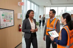 Guide on emergency preparedness for property managers featuring a reliable emergency response plan.